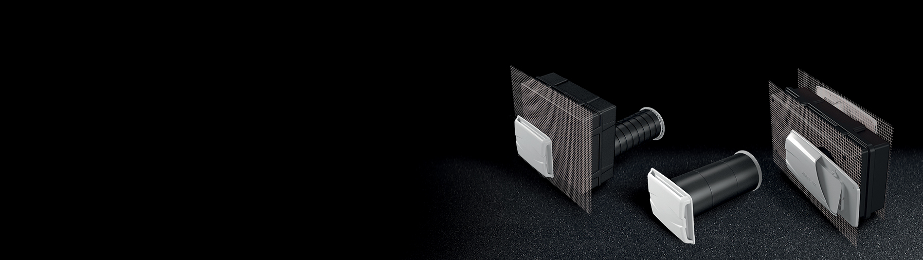 Box e tubolari per l'areazione degli edifici